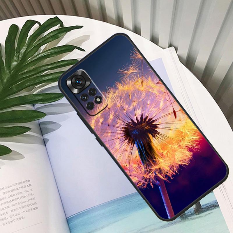 Dandelion Flowers Funda For Xiaomi Redmi Note 14 Pro 10 11 12 13 11S 12S Case For Redmi 15 15C 14C 12C 10C 13C