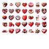 35pcs Cartoon Sweet Love Stickers Cute Valentine Stationery Stickers Stickers For DIY Phone Laptop Scrapbook Bike DIY