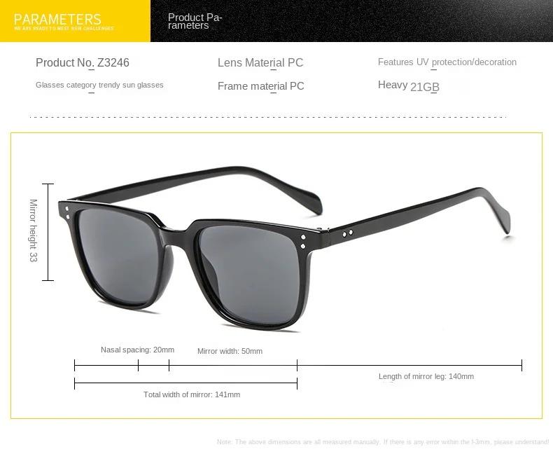 Leopard Dark Green Square Sunglasses Man  Shades Male Sun Glasses Brand Designer Travel Vintage Oculos De Sol