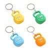 Keychain Pendant Sports Style Imitation Mini Kettlebell Keyring Fitness Enthusiasts Key Holder Backpack Accessories