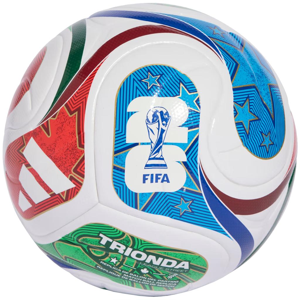adidas FIFA World Cup 26 Trionda League J290 Ball, Unisex white Football
