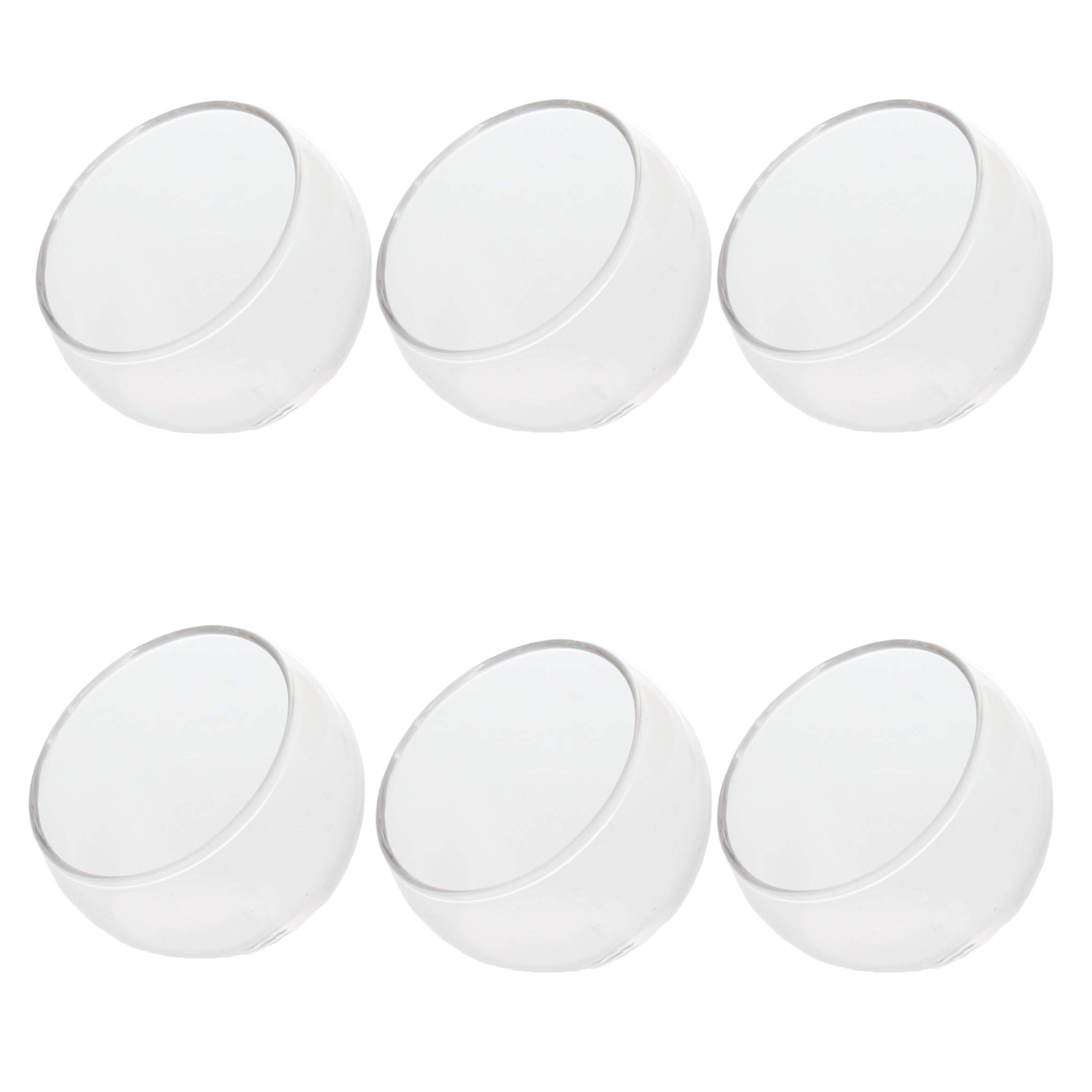 

Tableware East Slanted Bowls, 40cc Glass, Set of 6