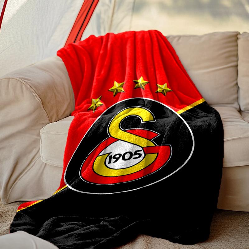 Galatasaray SK Blanket Lightweight Print Throw Blanket For Couch, Bed, Car, A Heartfelt Gift for Your Family and Friends