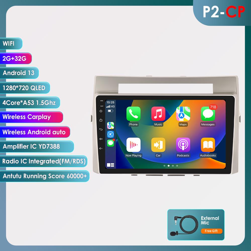 Android Large Screen Car Navigation & Reversing System for 04-09 Corolla Verso AR10