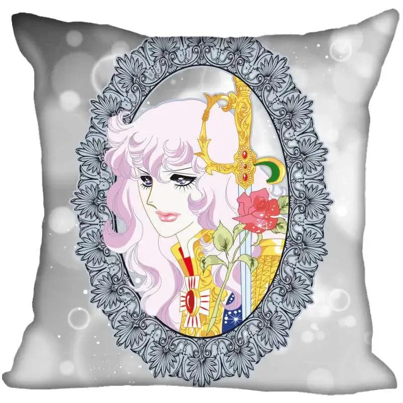 Anime The Rose of Versailles Pillow Cover Bedroom Home Office Decorative Pillowcase Square Zipper Pillow Cases Eco-Friendly 0406