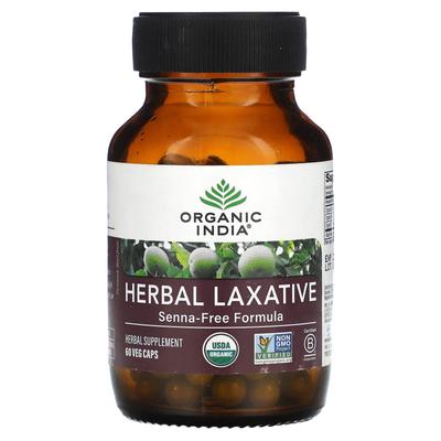 Herbal Laxative, Senna-free Formula, 60 Vegetable Capsules