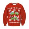 Christmas Reindeer Hoodie Sweatshirt With 3d Print For Holiday Casual Wear Men