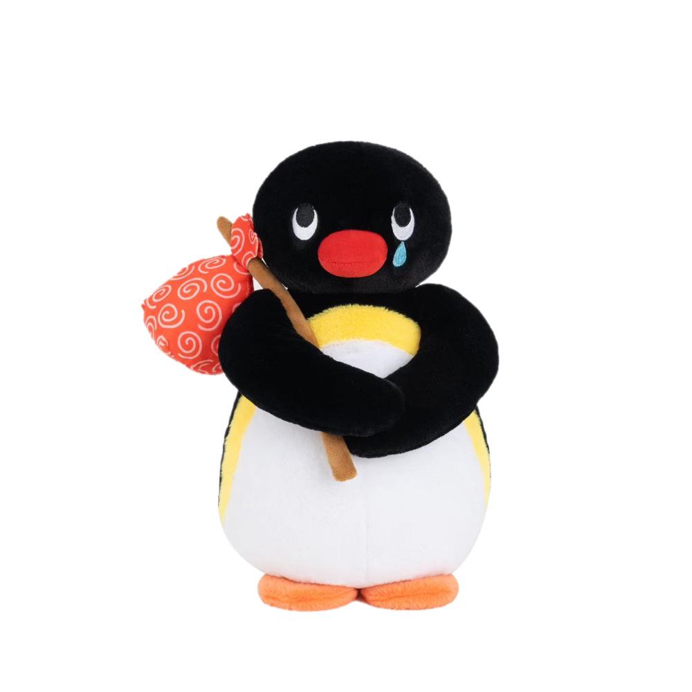 Youmai Penguin Sitting Pose Plush Toy Pinga Doll Ornament for Claw Machines
