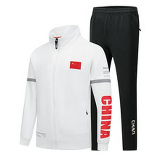 Unisex Spring/Autumn China Team Sports Jacket - Hiking Student and Group National Costume School Uniform
