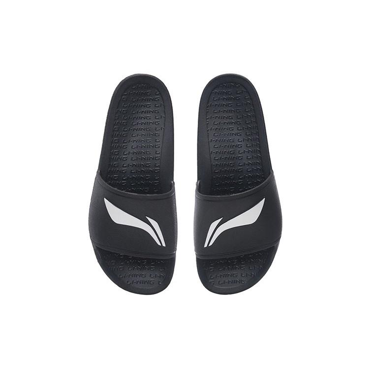 Li-Ning Offcourt Slipper 'Black White' Men's AYCS003-1