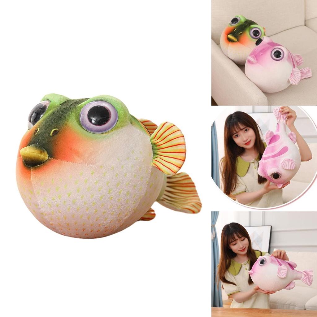 Cute Dolphin Plush Toy For Kids Funny Stuffed Animal Soft And Huggable Available In Green And Pink 26cm/0.13kg