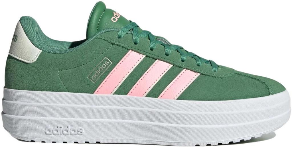 Adidas VL Court Bold Women Preloved Sneakers Green/pink Spark/ivory