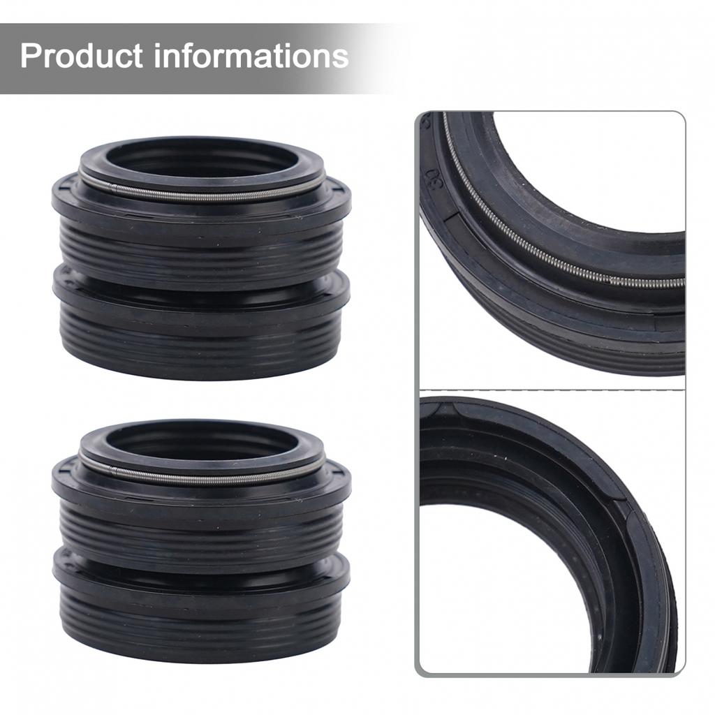 2pcs Bike Bicycle Fork Dusty Seal 28.6/30/32/34mm Dust Wiper Oil Seal/Setting
