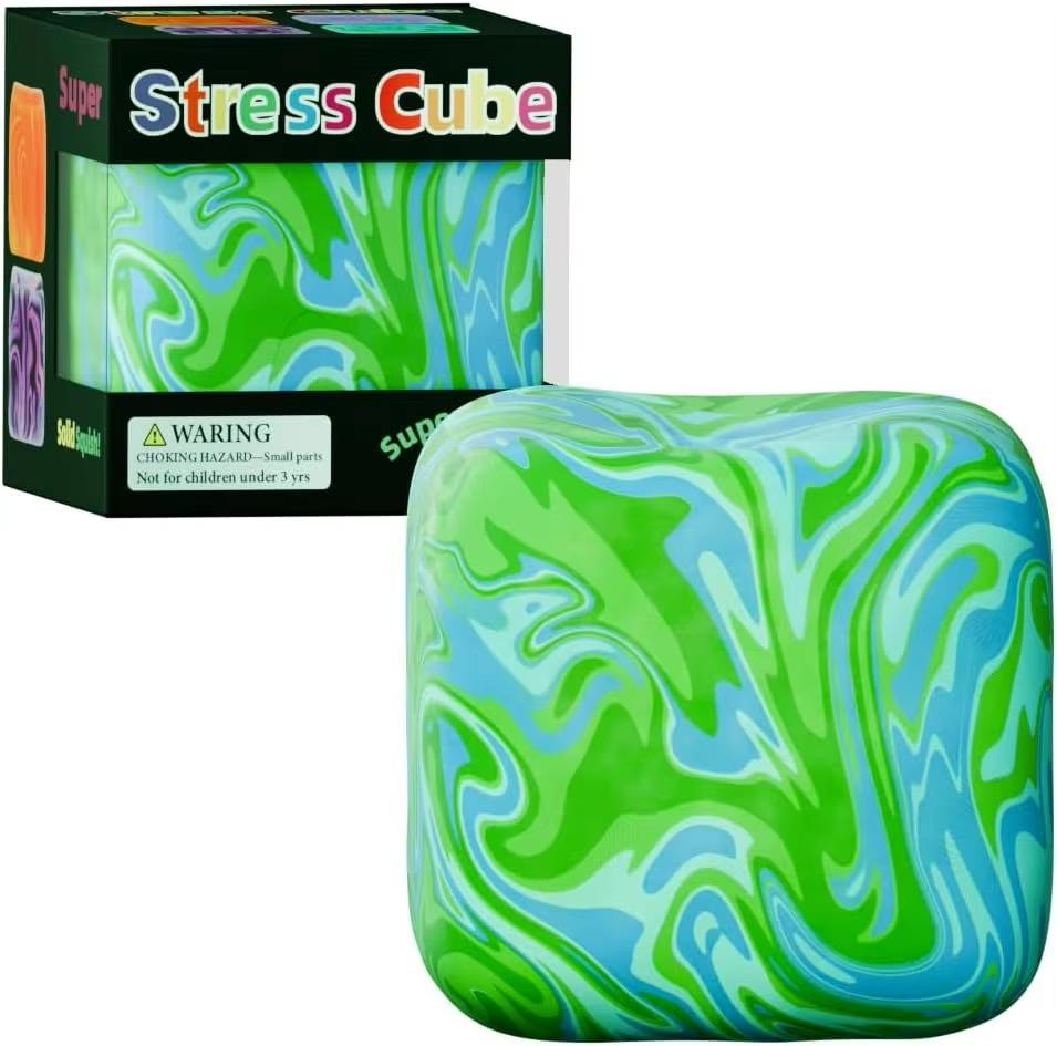Kleurrijk Knijp IJsblokje Maltose Decompressie Fidget Knijpen & Stressverlichting Bureauornament voor Vriend Volwassenen Anti-Stress Cadeaus