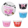 A1A2 Scooter Basket Children Bike Plastic Knitted Bow Knot Front Handmade Bag