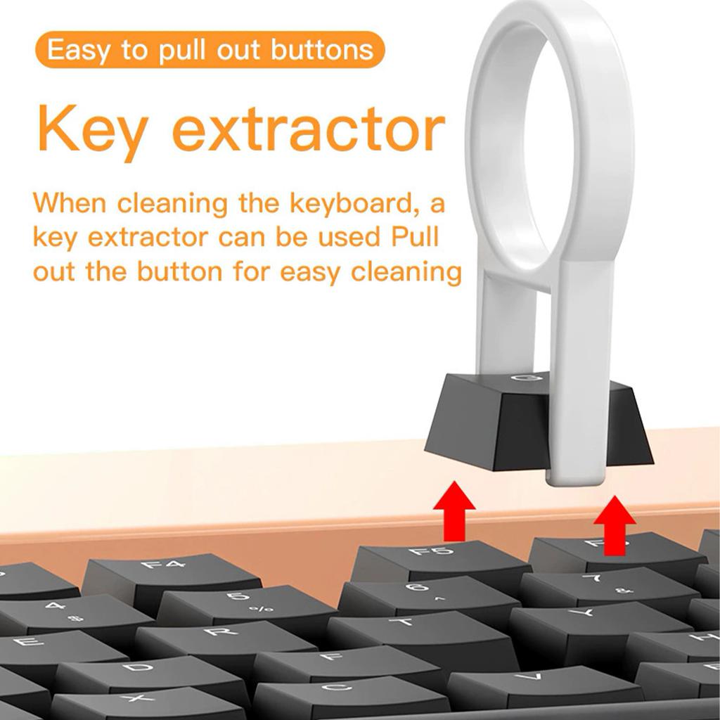 Multifunctional computer keyboard cleaning kit Bluetooth headset cleaning pen Mobile phone screen dust removal brush