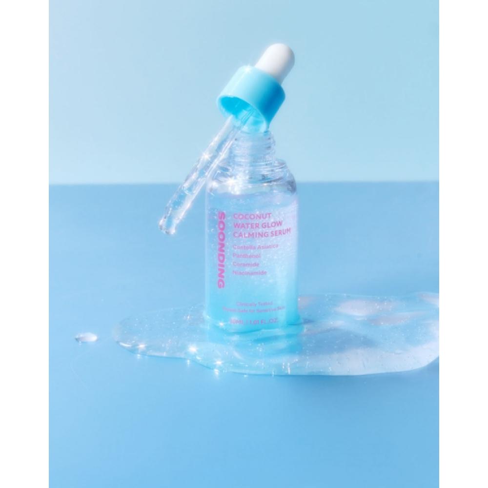 Soonding Sunding Coconut Water Glow Calming Serum 30ml