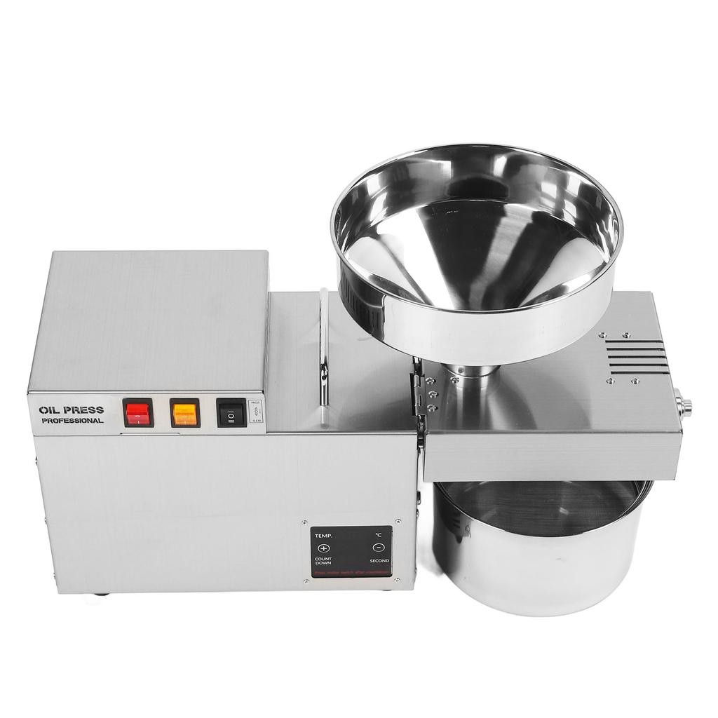 Automatic Oil Press Machine Intelligent Temperature Control Stainless Steel Electric Extractor Oil