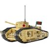MOC Indiana Jones Poslední křížová výprava Vojenský tank Stavebnice Dobrodružné filmy Model vojenského tanku Kostky Hračky Dárky k narozeninám