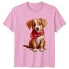 Puppy Dog Watercolor Puppies Animals Unisexs TShirt Unisexs Tee Graphic Shirt