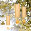 Antique Bamboo Wind Chime Yard Pendant Meditation Relaxation Chord Windbell for Outdoor Garden Patio Decorations Pure Handmade