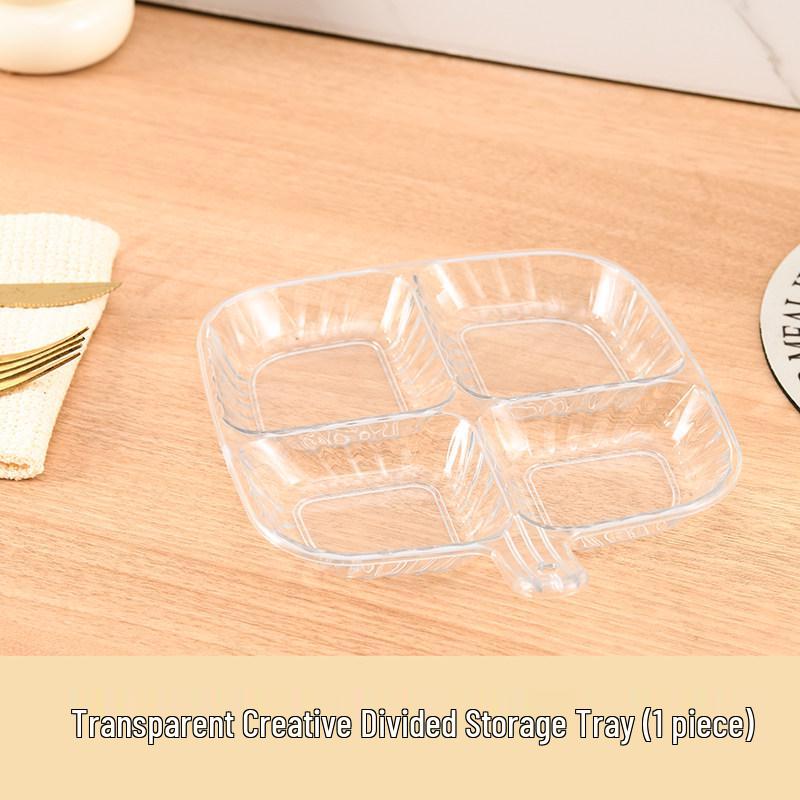 

Ginger Garlic Kitchen Tray: Multi-Functional Meal, Storage, and Seasoning Plate
