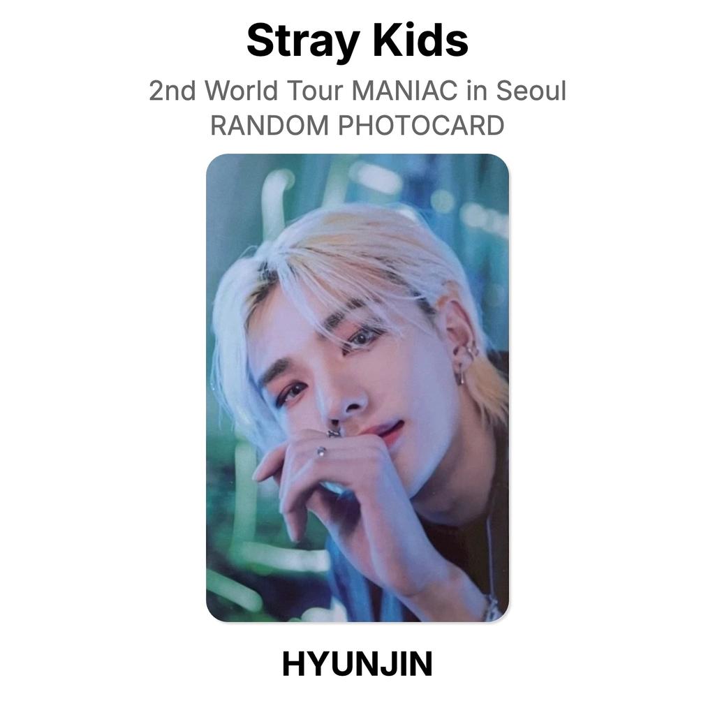Stray Kids 2nd World Tour MANIAC In Seoul RANDOM PHOTOCARD Official Photocard