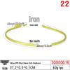 Unisex Invisible Sports Iron Headband - Korean Style Wave Hair Clip.