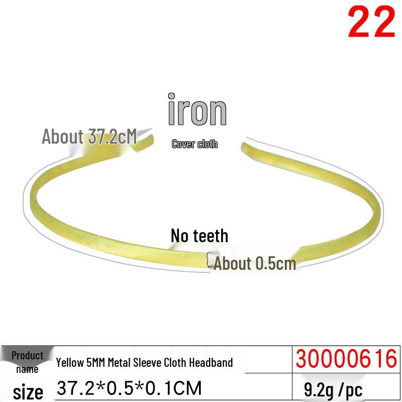 Unisex Invisible Sports Iron Headband - Korean Style Wave Hair Clip.