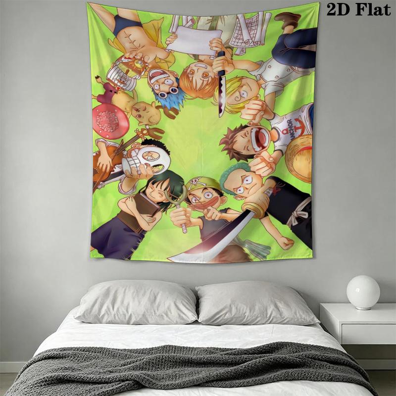 One Piece Wall Tapestry Aesthetic Wall Hanging Printed Fabric Blanket Decorative Tapestries for Bedroom Living Room Home Decor