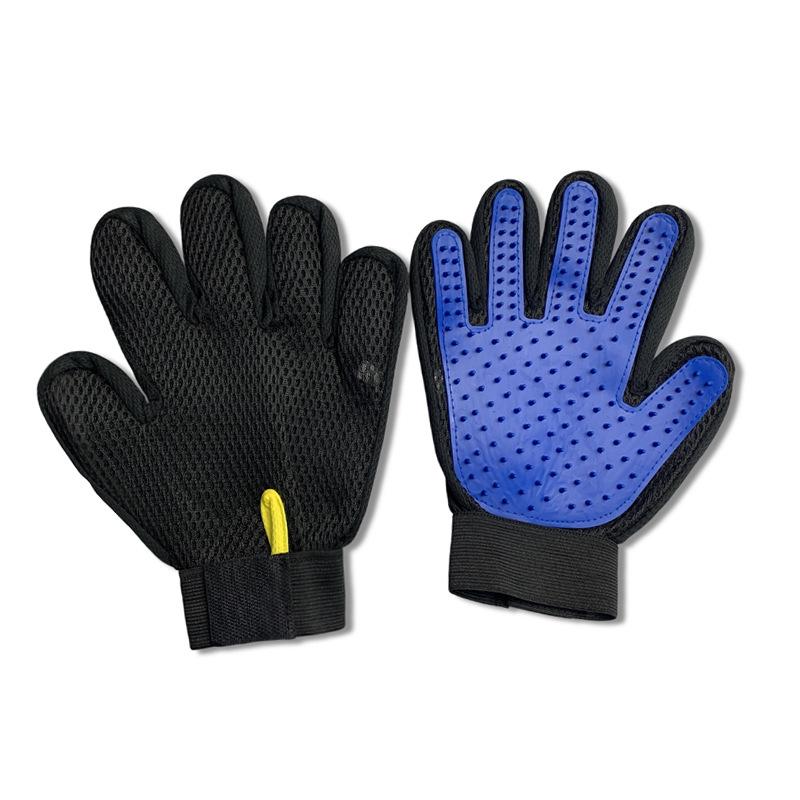 

Перчатки для груминга кошек - Устойчивые к царапинам и укусам перчатки для питомцев с игольчатой расческой для удаления выпавшей шерсти