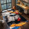Gundam Anime Mecha Robot Rug Carpet Large Area Rug Non Slip Washable Floor Mat Gamer Room Bedroom Home Decor