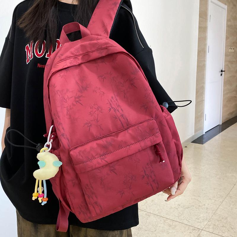 Schulrucksack1011 neu neu Chinesischer Rucksack einfacher nationaler Stil Schüler-Schulrucksack große Kapazität vielseitig Ausflugsrucksack