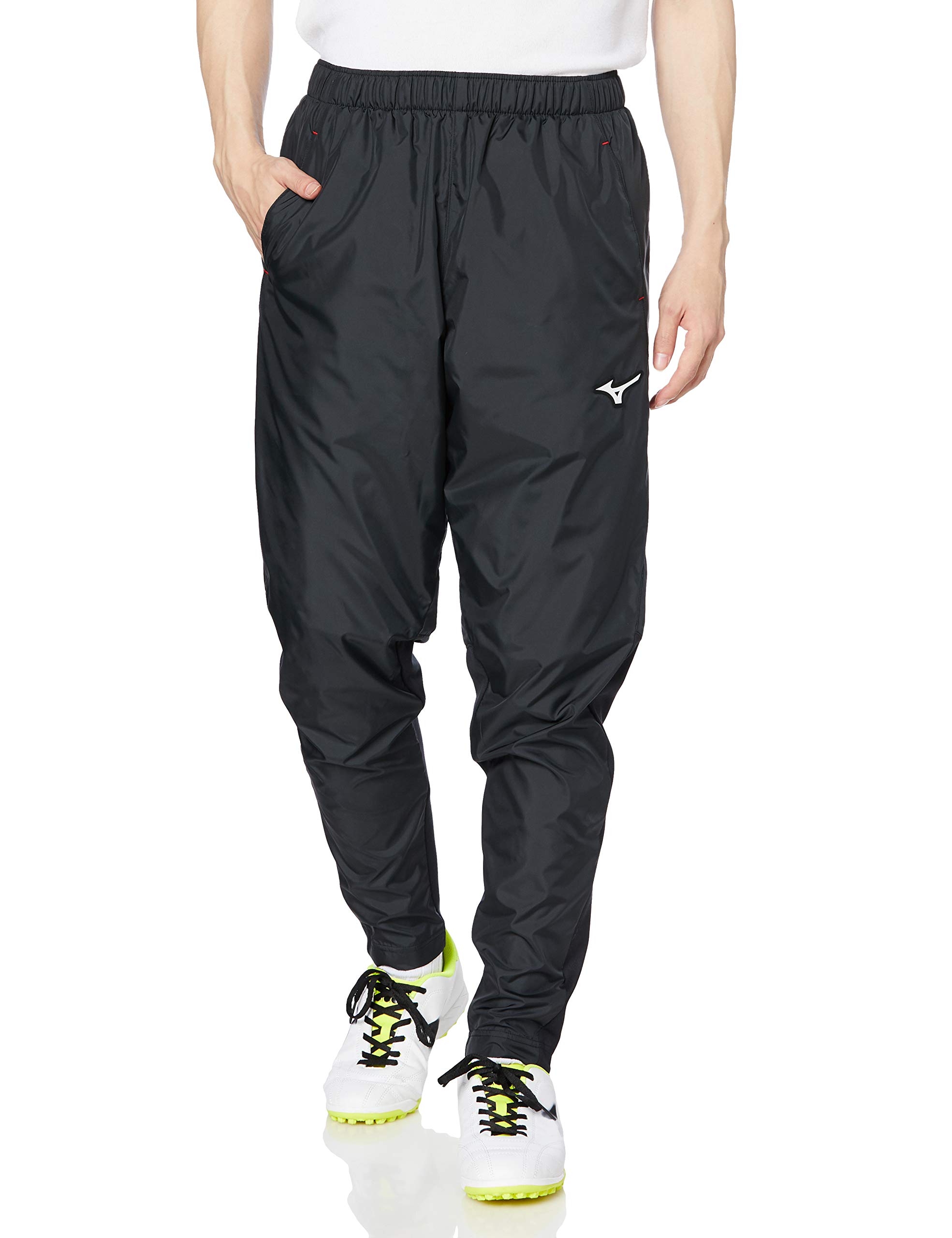 

Mizuno Morelia P2MF0505 Soccer Pants with Size L Size Lining, Black, (Japan L) чёрный