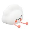 Night Light 3 Level Brightness USB Rechargeable White Warm Cute Soft Night Lamp for Bedroom Desktop Decoration