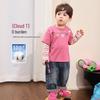 LUSON Baby Boy Long Sleeve Fake Two-Piece T-Shirt