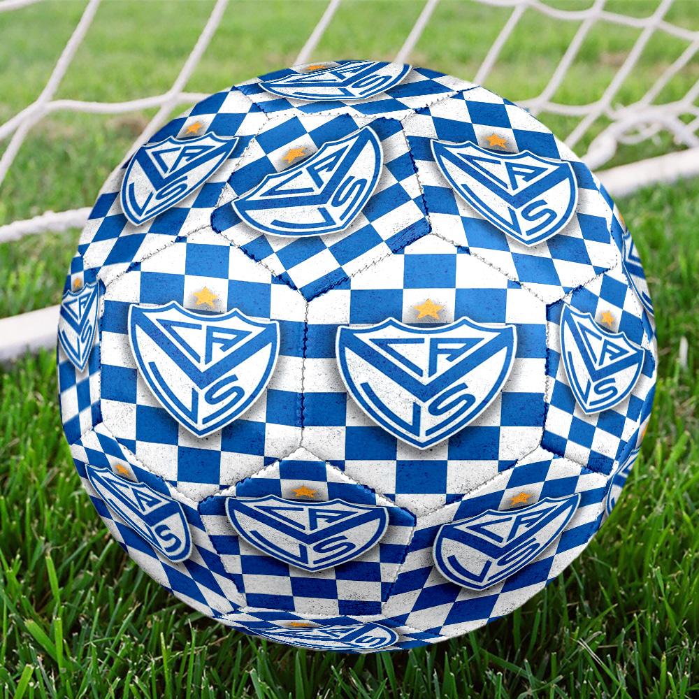 Club Atlético Vélez Sársfield Size 5 Soccer Balls, High-Quality, Anti-Slip, Protective Football, a Unique Gift Suitable for Birthdays, Christmas
