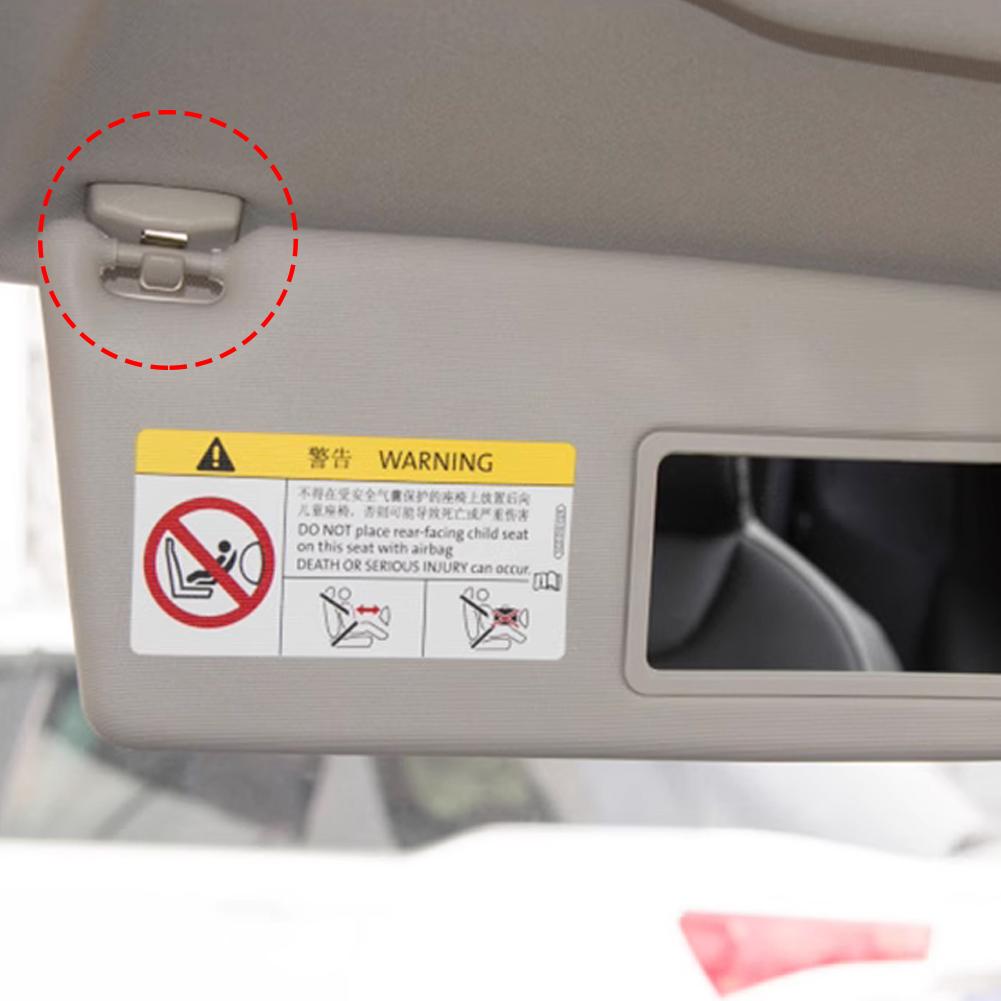 1Pc Car Sun Visor Hook Fixing Clip Bracket Hanger Interior Accessories for B5 B6 Polo 9N Beetle Caddy Octavia 2 A5