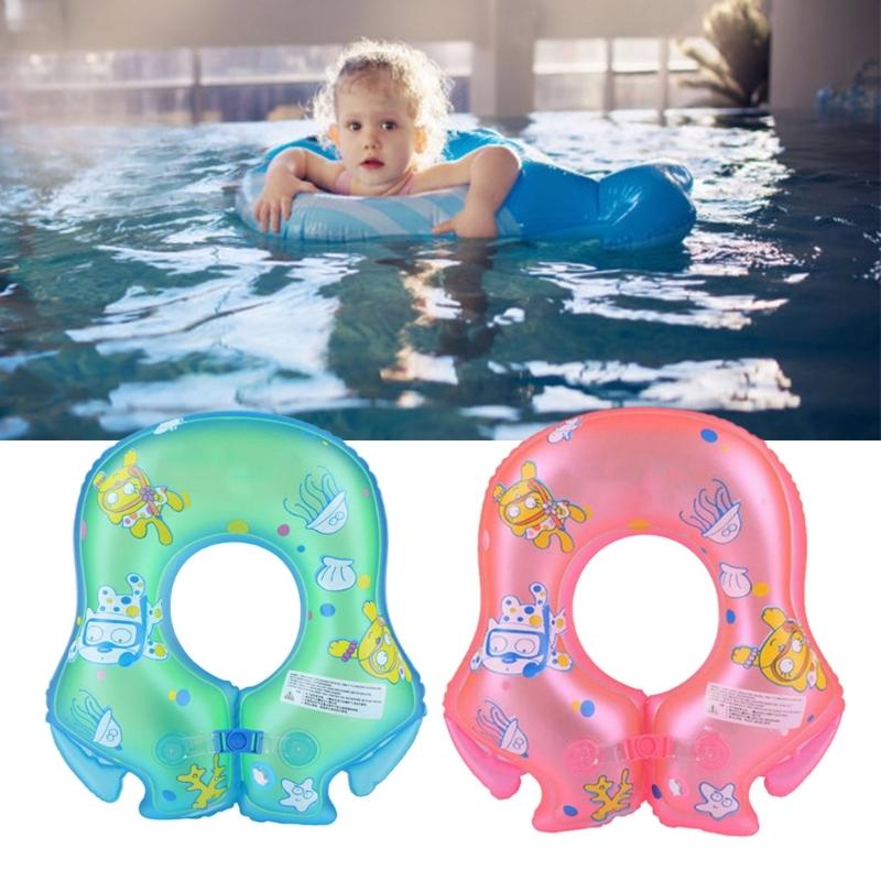Infant Swim Float Swimming Circlet Ferature Thickened Buoyancy And Anti Rollover Support For Secure Pool Activity