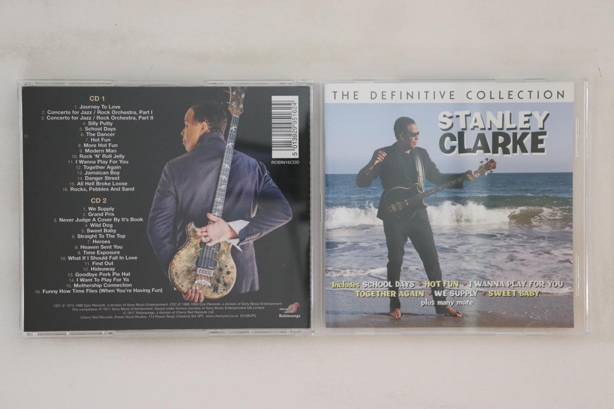 

CD STANLEY CLARKE Definitive Collection ROBIN16CDD ROBINSONGS 2017 UK Jazz Used