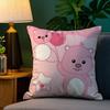 Custom Zanmang L-Loopy Throw Pillow Case Plush Fabric Soft Double Sided Print Home Sofa High Quality Cushion Cover Throw