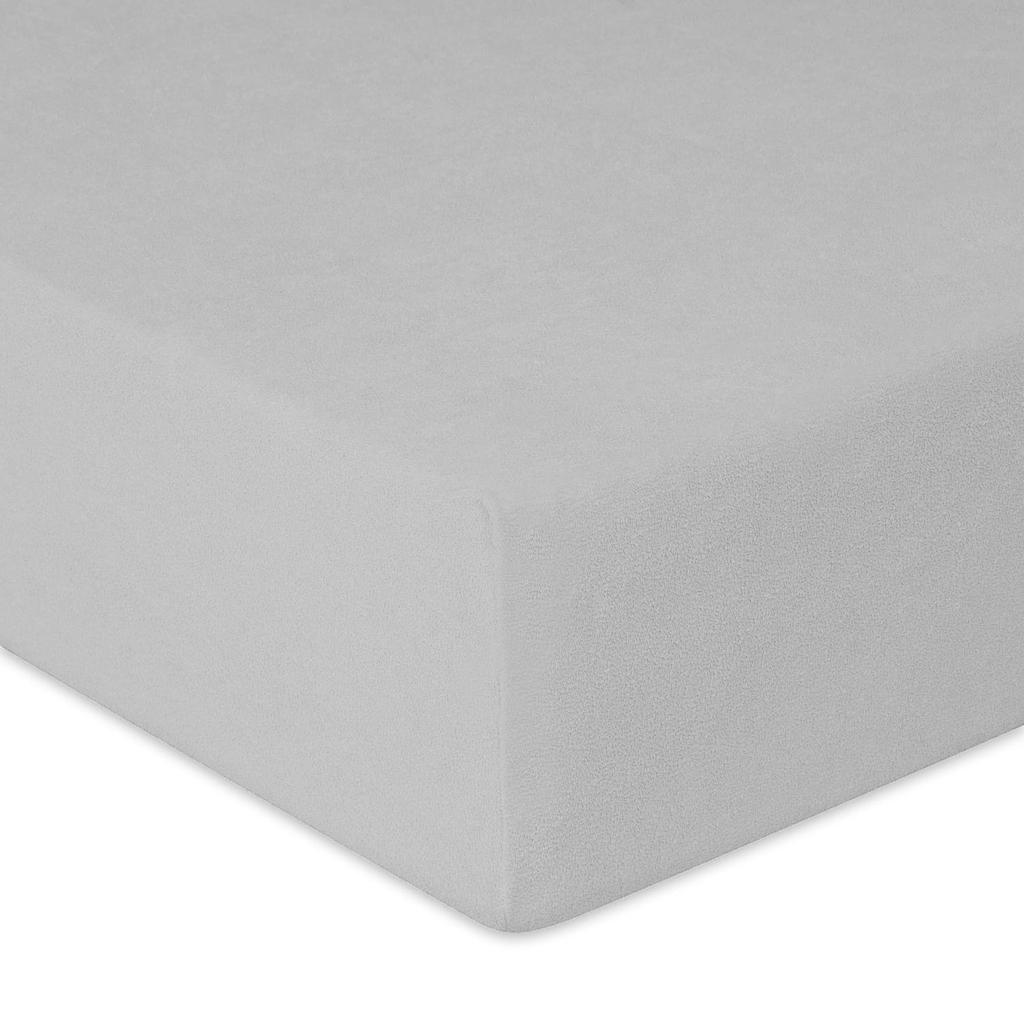 Terry Fitted Sheet 130/140x190/200 Classic Gray