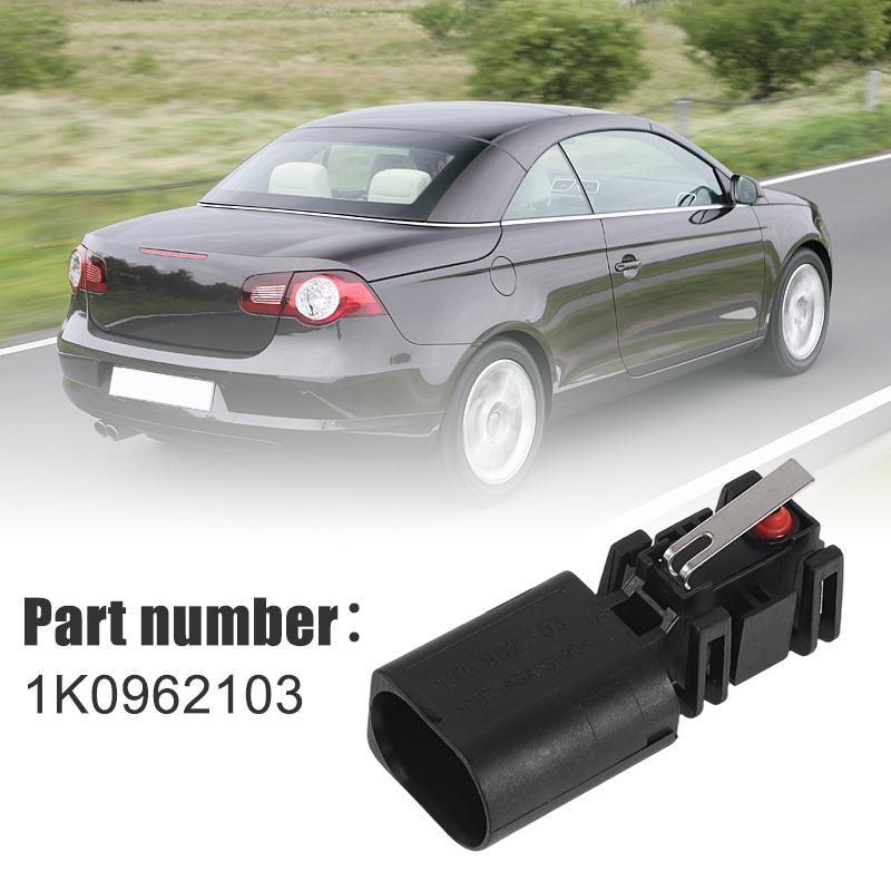 Mikroprzełącznik klapy bagażnika samochodowego Czarny Mikroprzełącznik tylnej klapy bagażnika Do VW Eos Golf Mk5 Passat 2006 2007 2008 Części 1K0962103