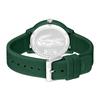 Lacoste .12.12 Men's Quartz Watch Khaki Green Silicone Strap B0BSXKZDXV