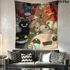 Isaac Wall Hanging Printed Fabric Blanket Decorative Tapestries for Bedroom Living Room Home Decor