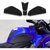 NIGHT CAT R7 Motorcycle Fuel Tank Protector,Anti Slip Fuel Tank Sticker,R7 Waterproof Fuel Tank Side Traction Pad(Dark Gray)