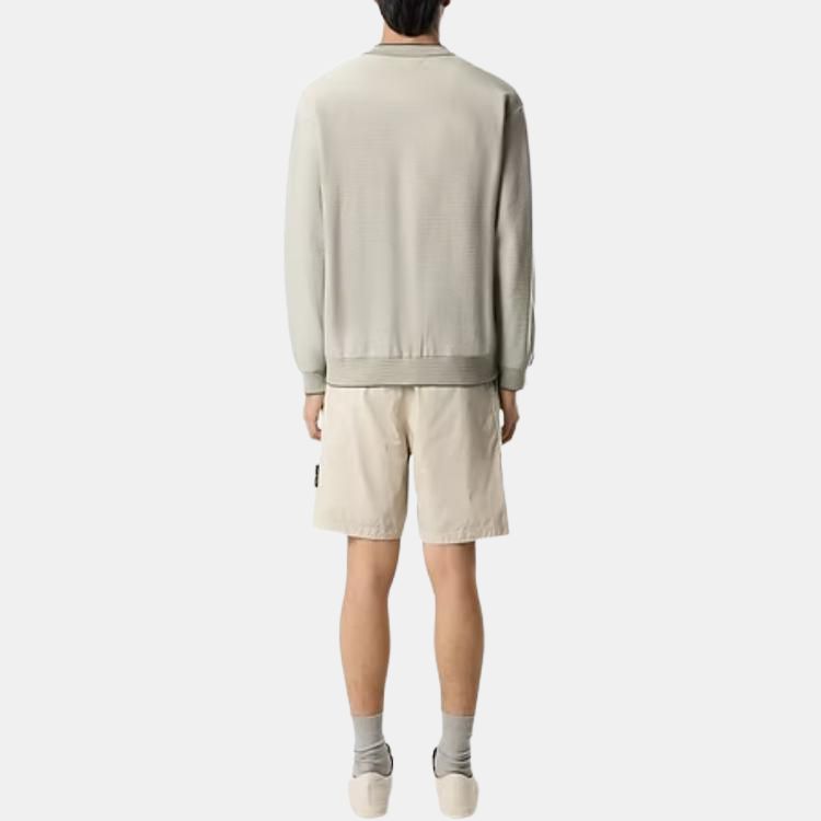 STONE ISLAND Mikina pánská khaki K1S155100014S00A7-V0059