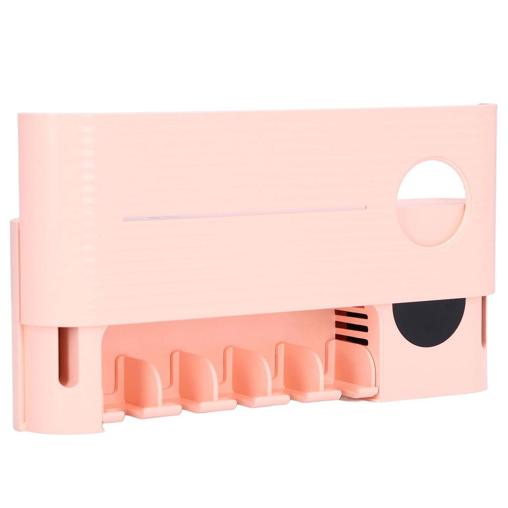 Electric Smart Toothbrush Holder UV Wall Toothbrush Bracket Fan Air Drying Drill Free Shelf USB
