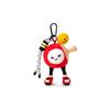 Fluffy Table Tennis Doll Pendant PP Cotton Sports Plush Keychain  Birthday Xmas Gift
