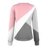 Women's Tops Long Sleeves Cuffs Button Shirt V Neck Casual Loose Tee Plaid, Patchwork Color Tops